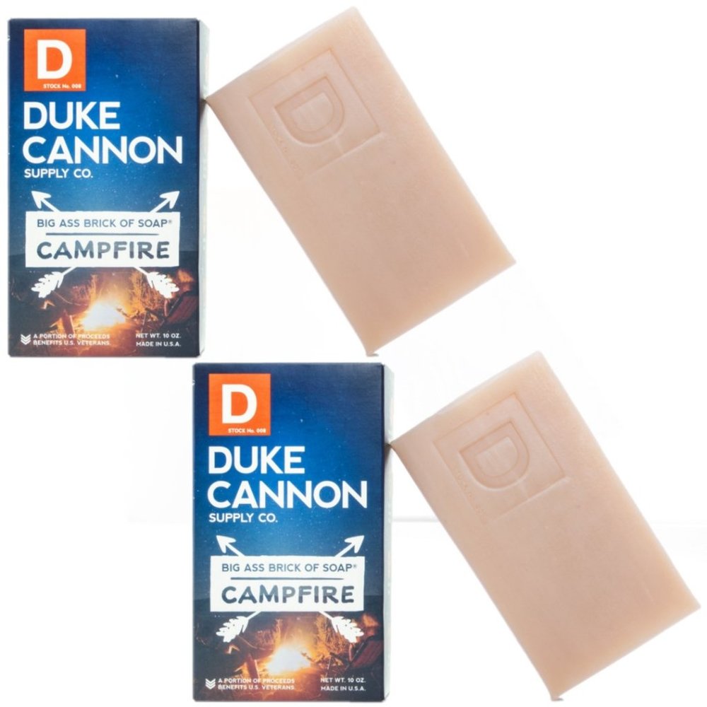 DUKE CANNON - CAMPFIRE - BIG ASS BRICK OF SOAP x 2 BARS - Picture 2 of 2